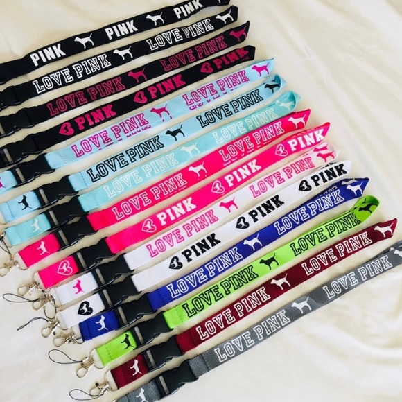 LOVE PINK Lanyard 💙 - Picture 2 of 2